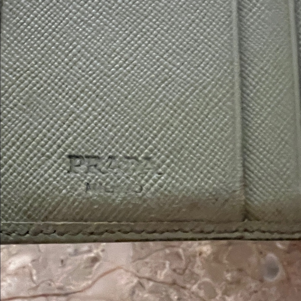 Prada olive Leather Wallet. Lots of life left 
GUC. Leather is in good shape - Picture 10 of 12